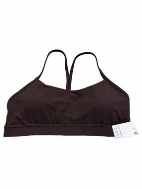 NWT Lululemon Flow Y Bra *Nulu A-C Cup (Sequoia) Size 12
